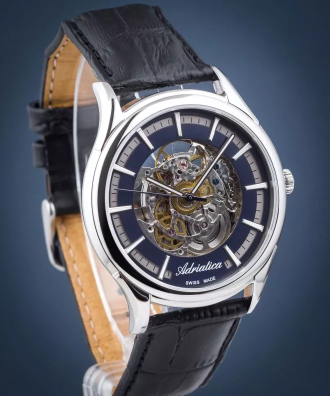 Ceas barbatesc Adriatica Automatic Skeleton SET A8328.5215SA