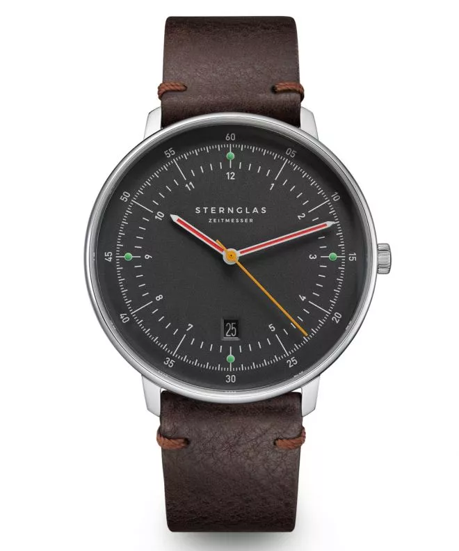 Ceas barbatesc Sternglas Hamburg Neugraphite S01-HH39-VI11
