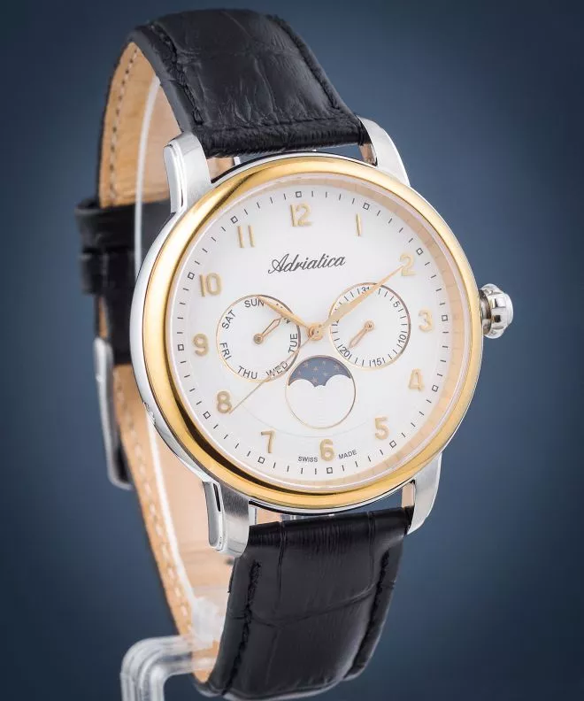 Ceas barbatesc Adriatica Multifunction A1197.2223QF
