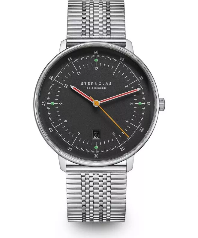 Ceas barbatesc Sternglas Hamburg Neugraphite S01-HH39-ME08