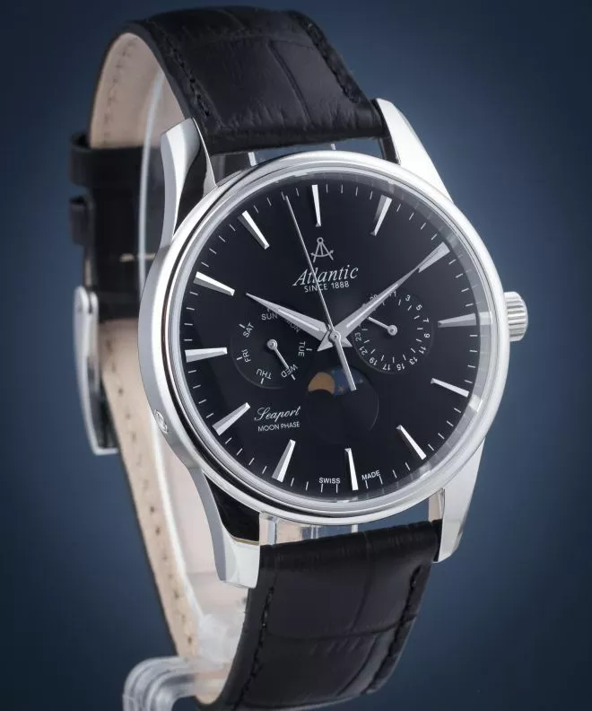 Ceas barbatesc Atlantic Seaport Moon Phase 56550.41.61