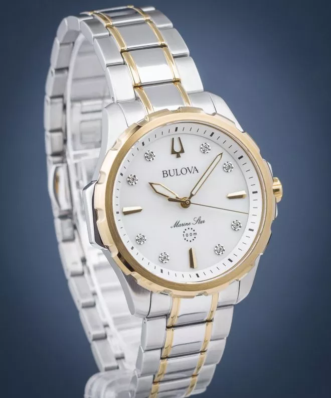 Ceas dama Bulova Marine Star Series B Diamonds 98P227