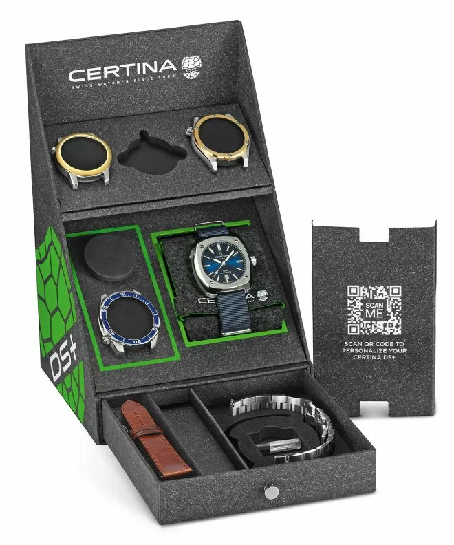 Ceas Barbatesc Certina DS+ Urban & Heritage SET C041.407.19.041.01 (C0414071904101)