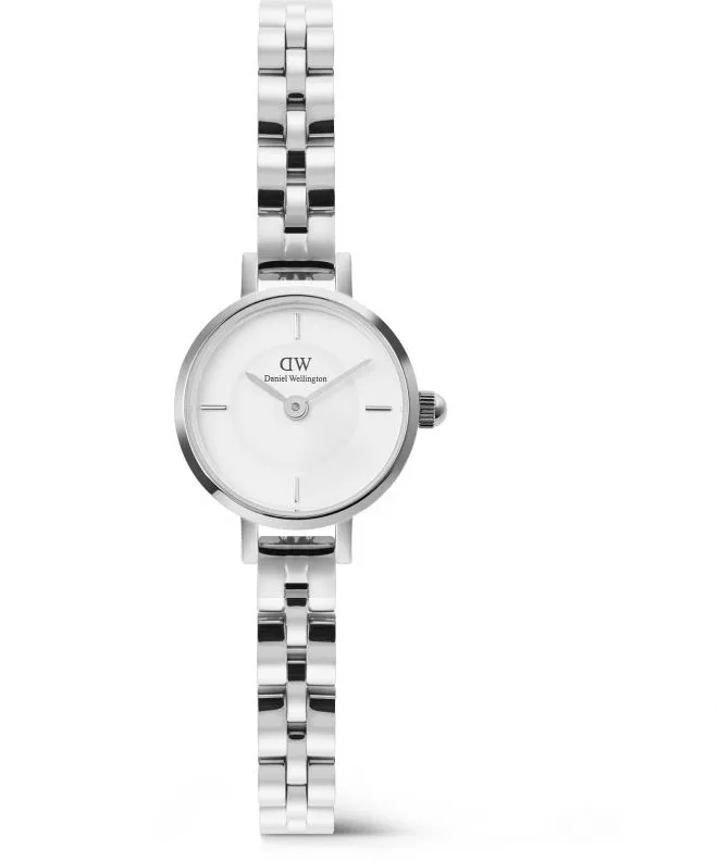 Ceas dama Daniel Wellington Petite Mini Arch 3-link White Silver DW00100853