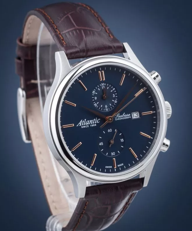 Ceas Barbatesc Atlantic Seabase Chronograph 64452.41.51R