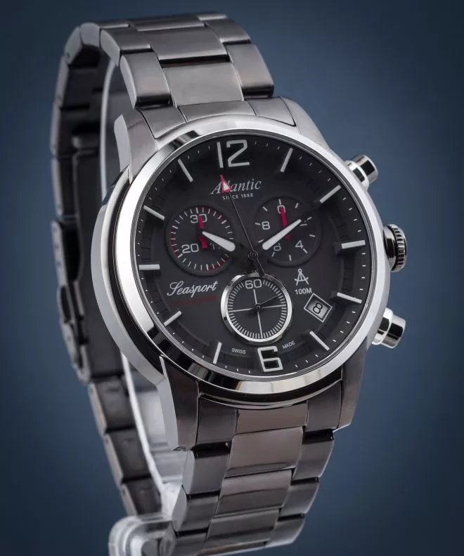Ceas Barbatesc Atlantic Seasport Chronograph 87466.46.45