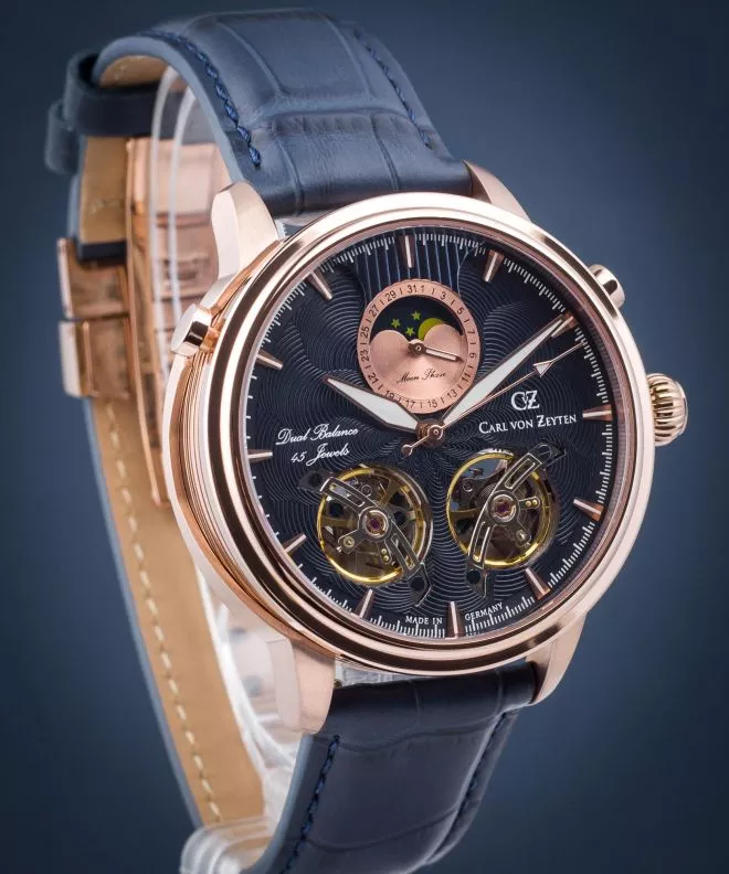 Ceas barbatesc Carl von Zeyten Durbach Open Heart Automatic Limited Edition CVZ0060RBLS
