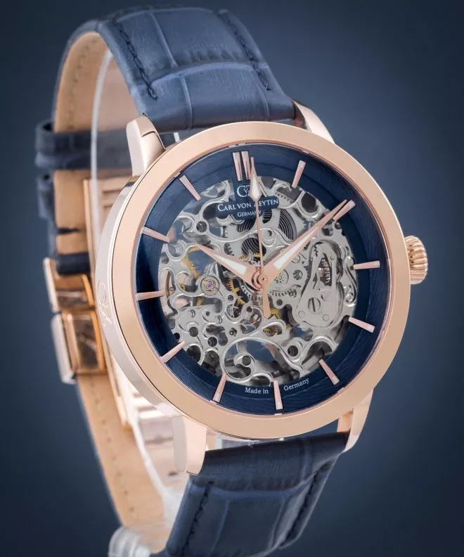Ceas barbatesc Carl von Zeyten Triberg Skeleton Automatic Limited Edition CVZ0013RBLS