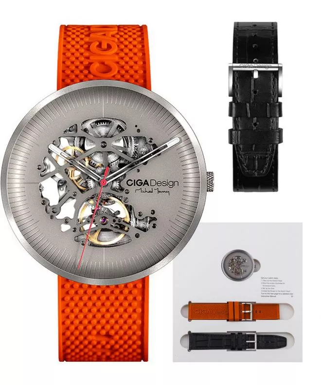 Ceas Barbatesc Ciga Design MY Titanium Skeleton Automatic M031-TITI-W15OG