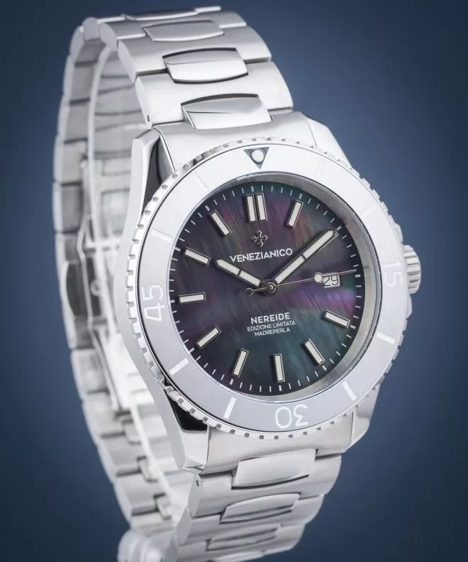 Ceas Barbatesc Venezianico Nereide Tungsteno Madreperla Limited Edition Nereide Madreperla