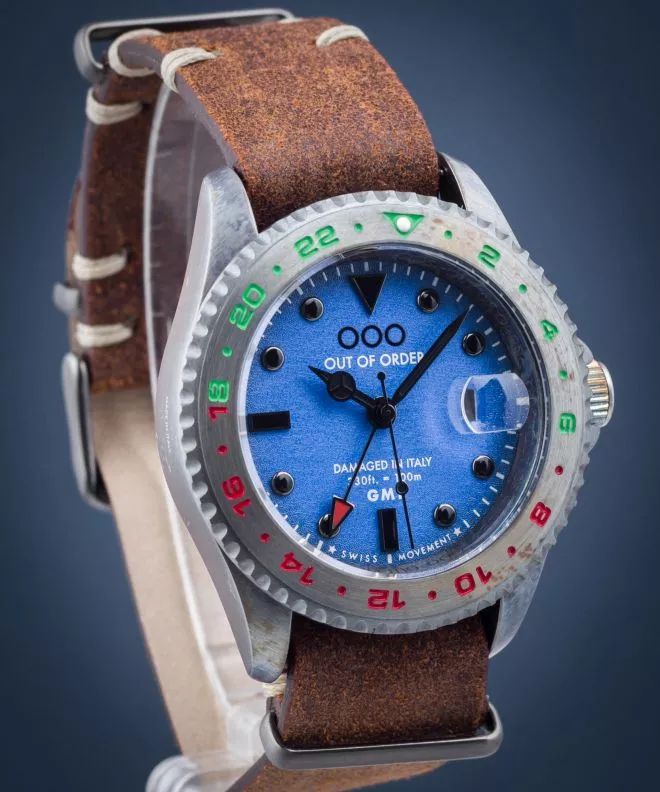 Ceas Barbatesc Out of Order Swiss GMT Roma Capitale OOO.001-19.RC