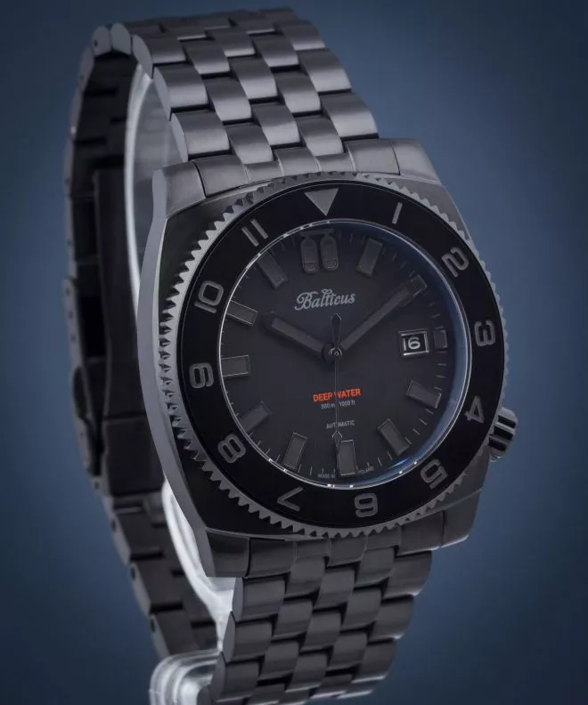 Ceas Barbatesc Balticus Deep Water Full Black SET Limited Edition BAL-DWUB