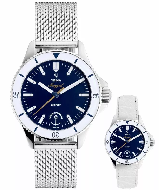 Ceas Dama Yema Navygraf Marine Nationale Femme SET YMHFMN34-GM