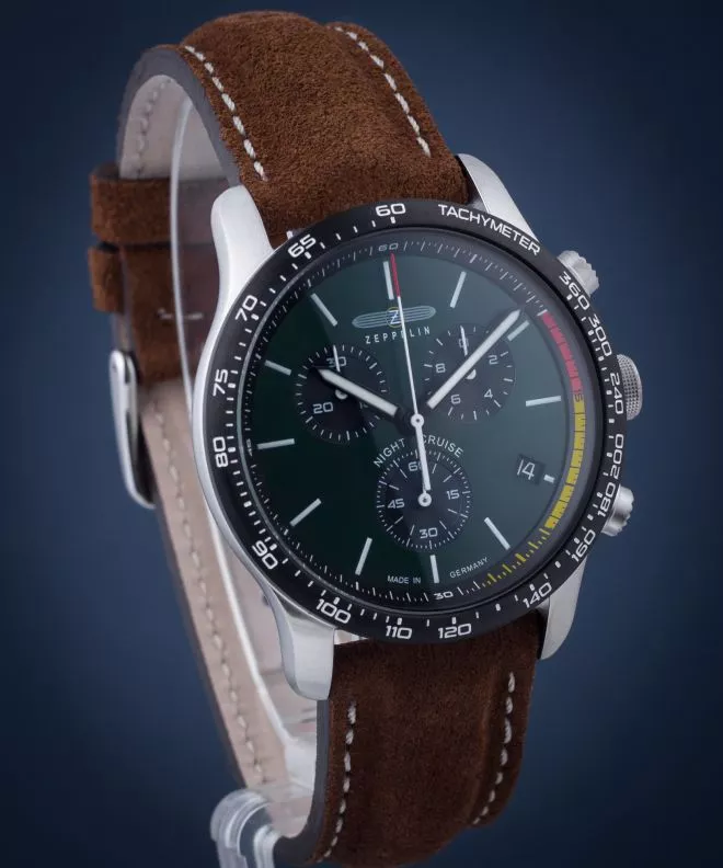 Ceas Barbatesc Zeppelin Night Cruise Chronograph 7288-4