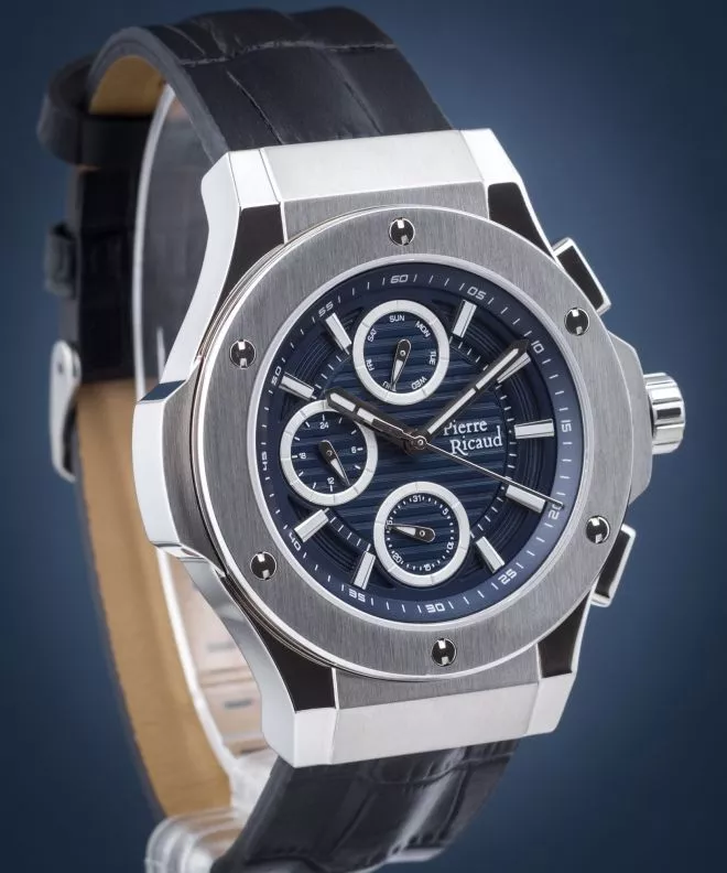 Ceas Barbatesc Pierre Ricaud Multifunction P97035.T215QF