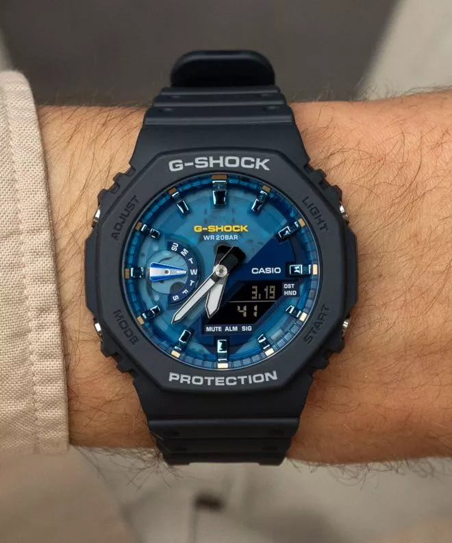 Ceas barbatesc Casio G-Shock Octagon GA-2100AS-2AER