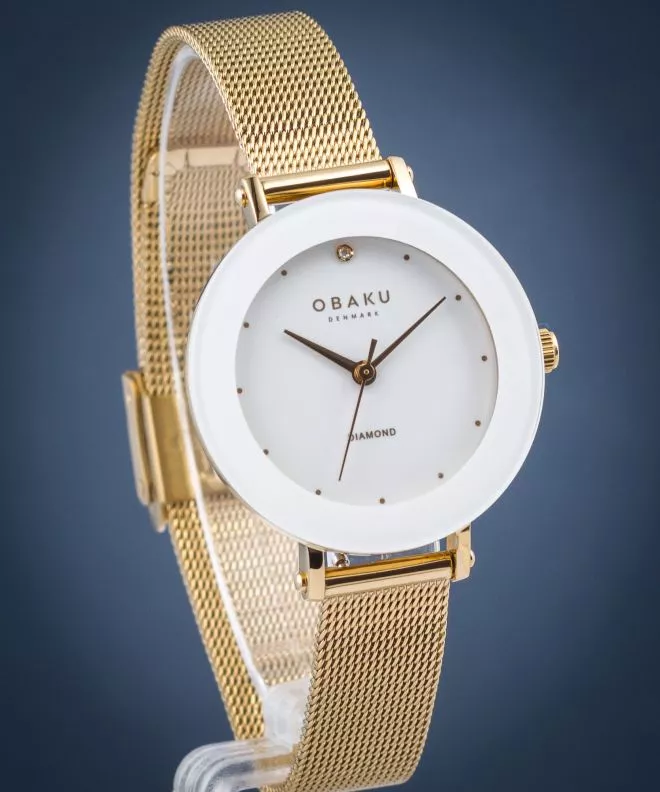 Ceas dama Obaku Lilje SET V299LXGWMG-EJBGW