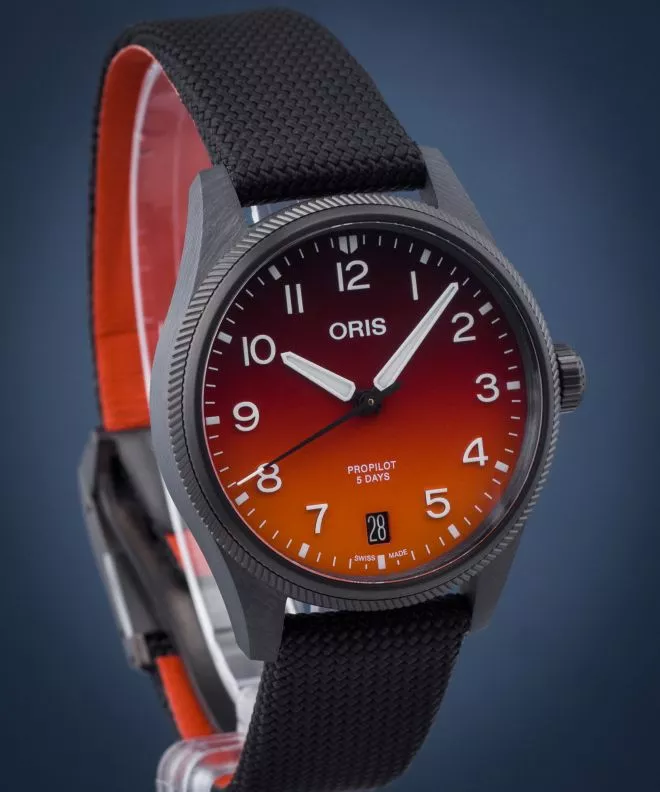 Ceas barbatesc Oris ProPilot Coulson Limited Edition 01 400 7784 8786-Set
