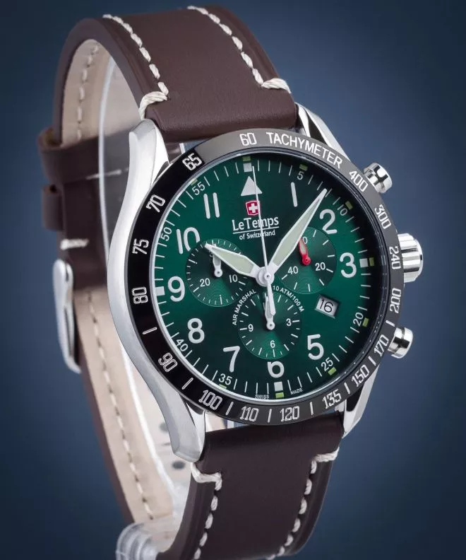 Ceas barbatesc Le Temps Air Marshal Chronograph LT1041.14BL16