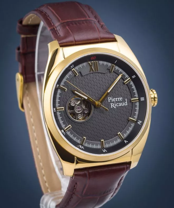 Ceas barbatesc Pierre Ricaud Automatic Open Heart P60052.1266A