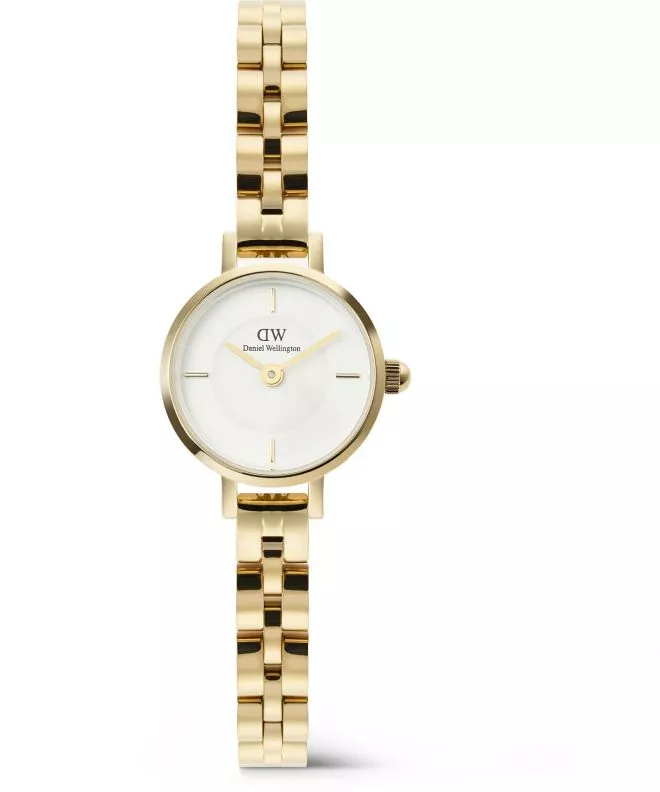 Ceas dama Daniel Wellington Petite Mini Arch 3-link White Gold DW00100855