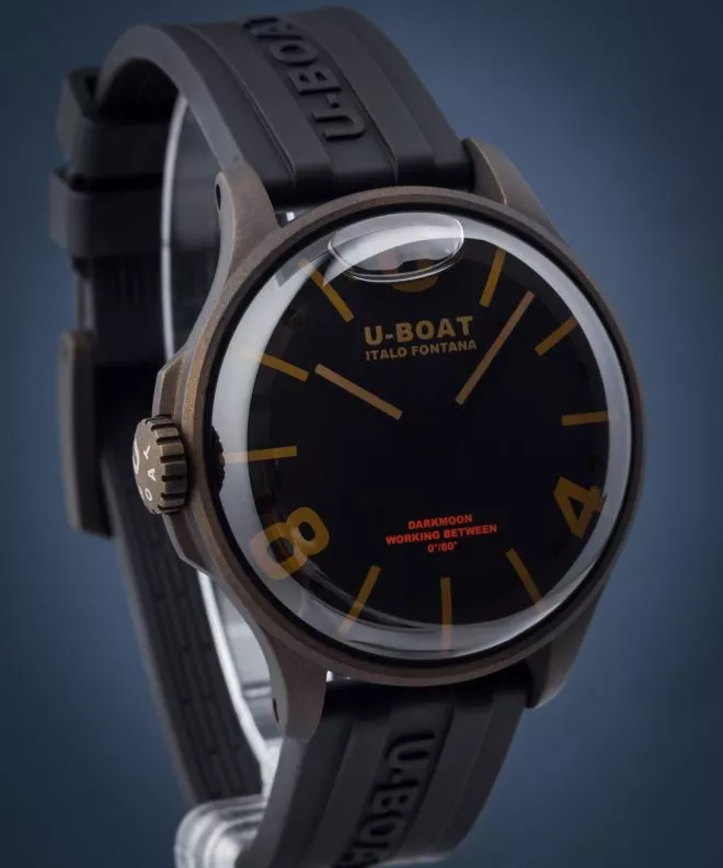 Ceas barbatesc U-Boat Darkmoon 44mm BK Brown Vintage 9548
