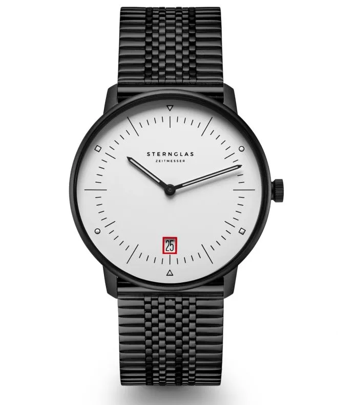 Ceas barbatesc Sternglas Naos Edition Bauhaus III LTD S01-NAB15-ME11