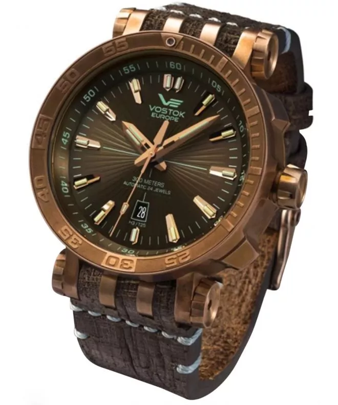 Ceas Barbatesc Vostok Europe Energia Rocket Bronze Automatic Limited Edition NH35A-575O285