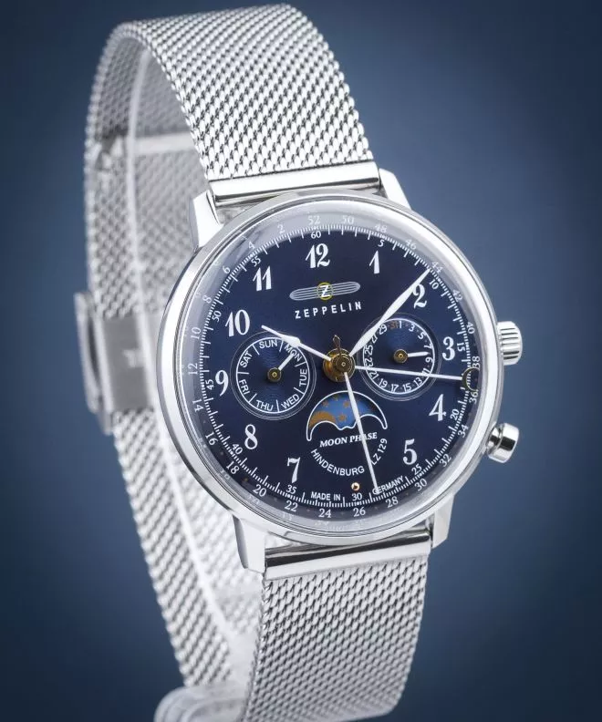 Ceas Dama Zeppelin LZ129 Hindenburg Moonphase 7037M-3