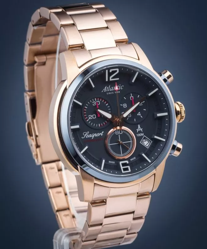 Ceas Barbatesc Atlantic Seasport Chronograph 87466.44.55