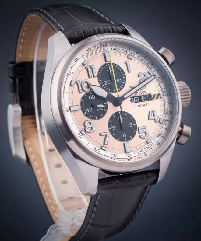 Ceas barbatesc Aviator Airacobra Chrono Automatic Mens V.4.26.0.177.4
