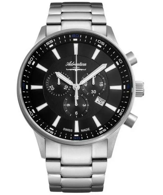 Ceas barbatesc Adriatica Classic Titanium Chronograph A8281.4114CH2