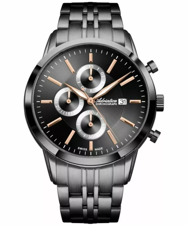 Ceas barbatesc Adriatica Sapphire Chronograph A8306.S1R6CH