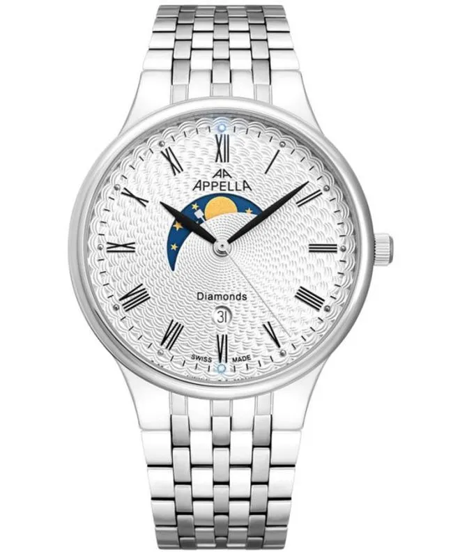 Ceas barbatesc Appella Moonphase L12002.5133DMQ