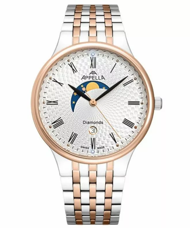 Ceas barbatesc Appella Moonphase L12002.R133DMQ
