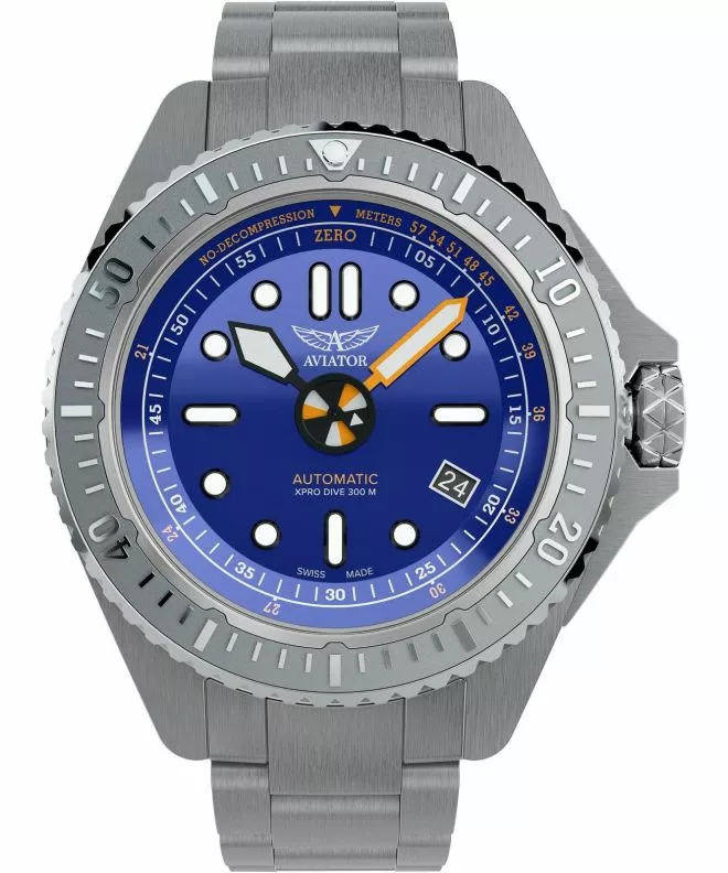 Ceas barbatesc Aviator XPRO Dive Breather 300 Automatic V.1.43.0.385.5
