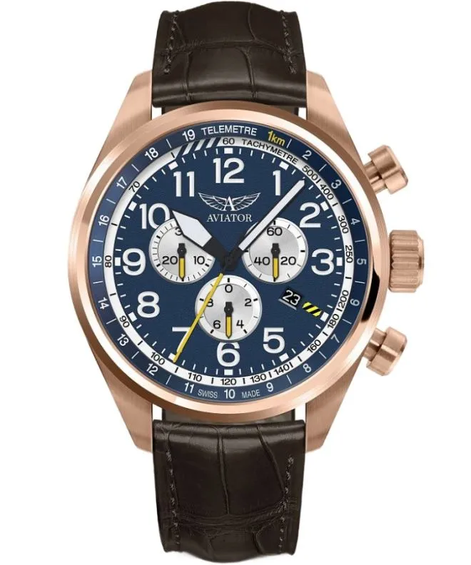 Ceas barbatesc Aviator Airacobra P45 Chronograph V.2.25.2.170.0