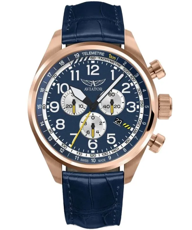 Ceas barbatesc Aviator Airacobra P45 Chronograph V.2.25.2.170.4