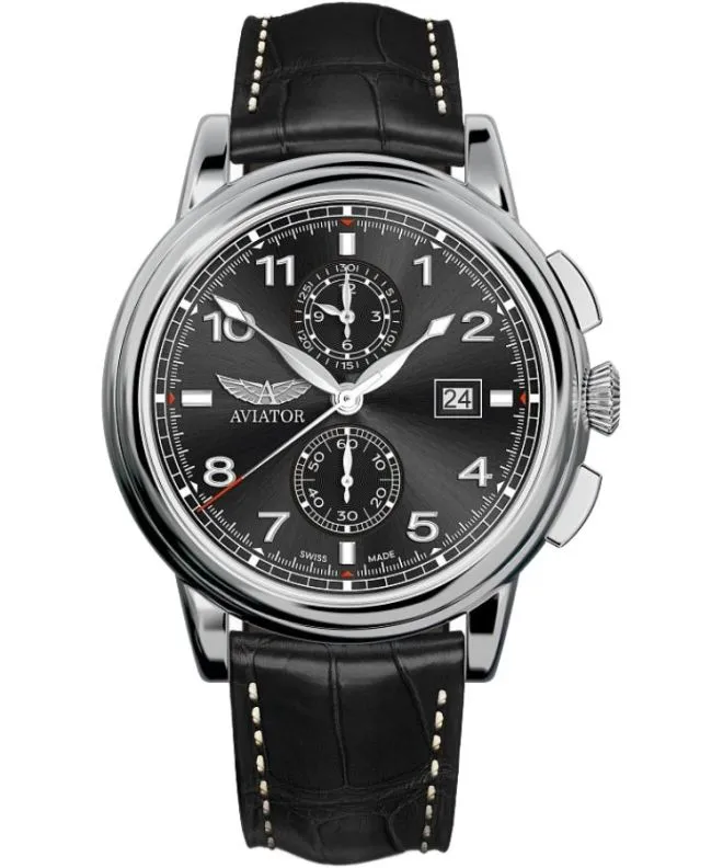 Ceas barbatesc Aviator Douglas DC-3 Chronograph Limited Edition V.2.45.0.405.4