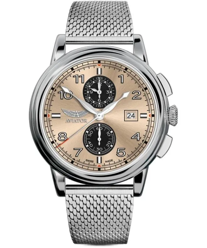Ceas barbatesc Aviator Douglas DC-3 Limited Edition V.2.45.0.409.5