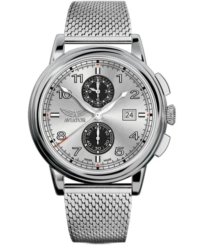 Ceas barbatesc Aviator Douglas DC-3 Limited Edition V.2.45.0.411.5