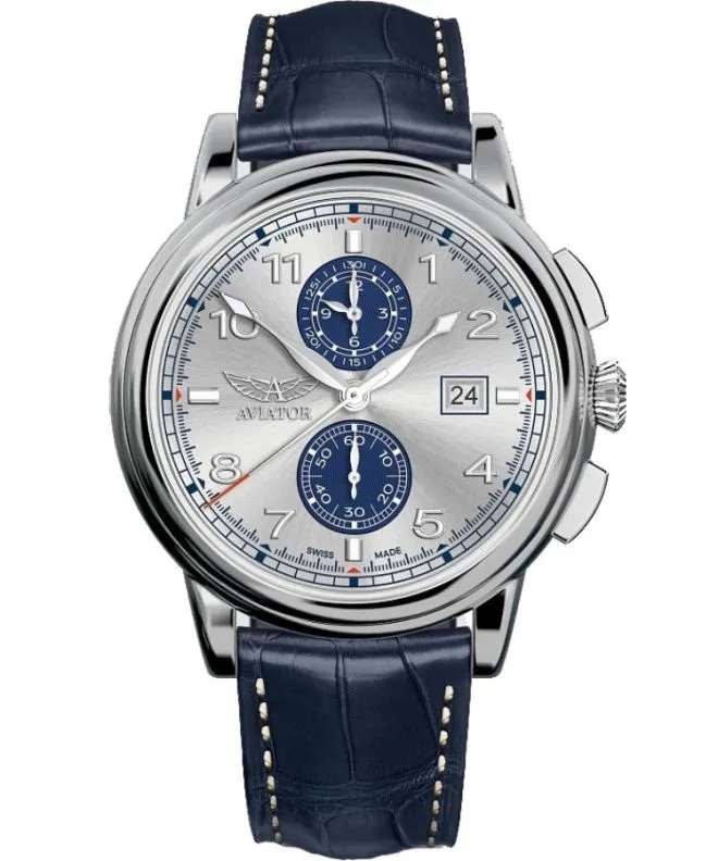 Ceas barbatesc Aviator Douglas DC-3 Chronograph Limited Edition V.2.45.0.413.4