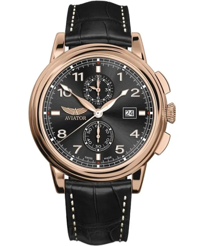 Ceas barbatesc Aviator Douglas DC-3 Chronograph Limited Edition V.2.45.2.406.4