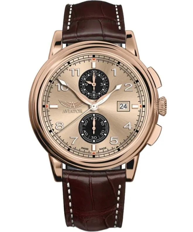 Ceas barbatesc Aviator Douglas DC-3 Chronograph Limited Edition V.2.45.2.410.4