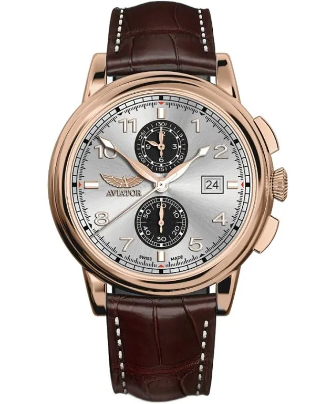 Ceas barbatesc Aviator Douglas DC-3 Chronograph Limited Edition V.2.45.2.412.0