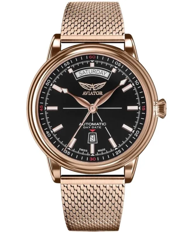 Ceas barbatesc Aviator Douglas Day-Date Automatic Limited Edition V.3.20.2.146.5