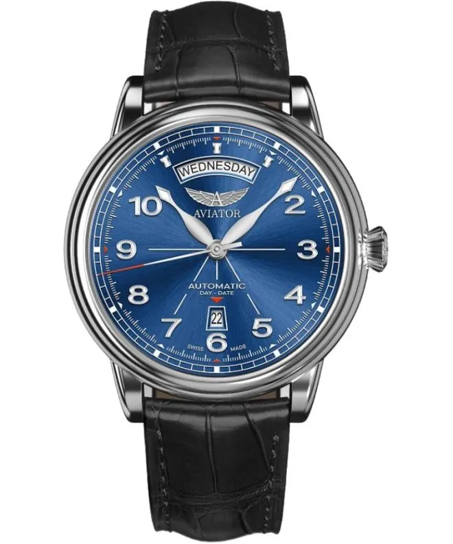 Ceas barbatesc Aviator Douglas DC-3 Day-Date Automatic Limited Edition V.3.44.0.401.0