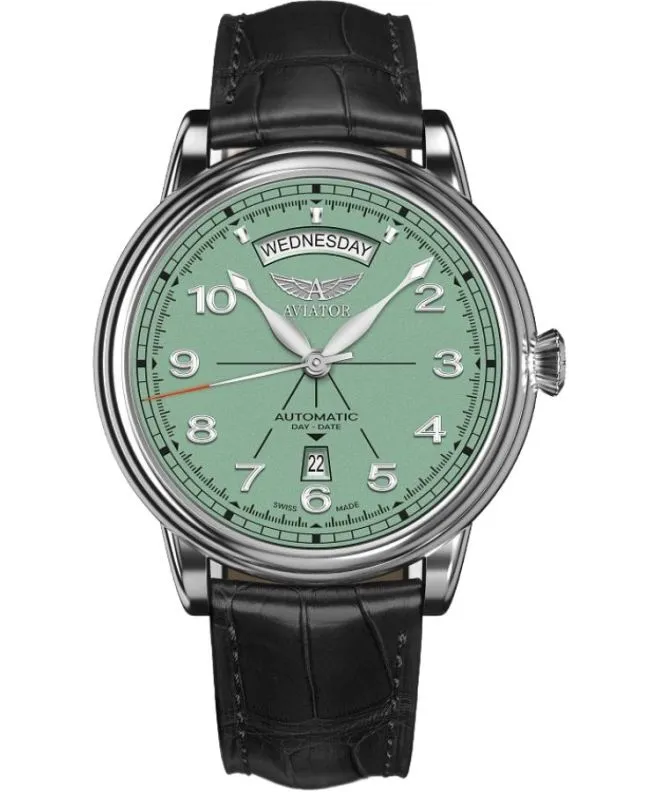 Ceas barbatesc Aviator Douglas DC-3 Day-Date Automatic Limited Edition V.3.44.0.403.4