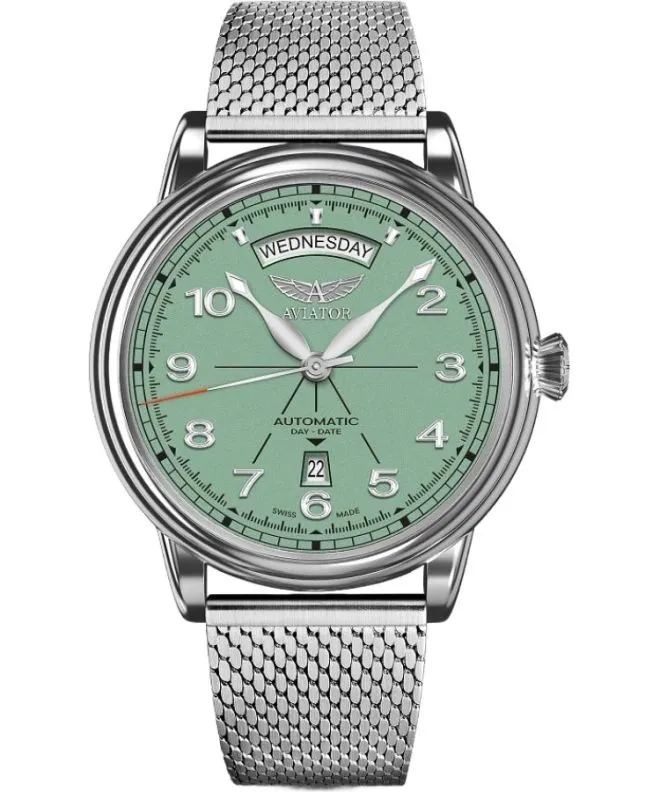 Ceas barbatesc Aviator Douglas DC-3 Day-Date Automatic Limited Edition V.3.44.0.403.5