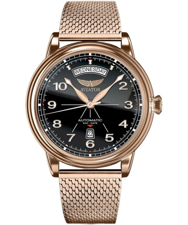 Ceas barbatesc Aviator Douglas DC-3 Day-Date Automatic Limited Edition V.3.44.2.398.5